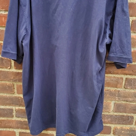 Fila‎ Navy striped polo XXL - Picture 2 of 5